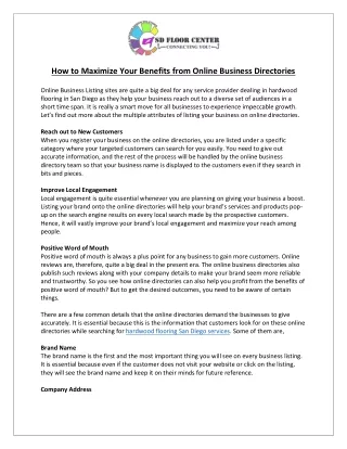 how to maximize your benefits from online