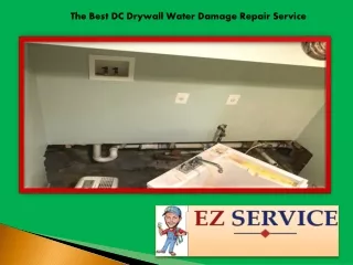 The Best DC Drywall Water Damage Repair Service