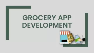 Grocery App Development