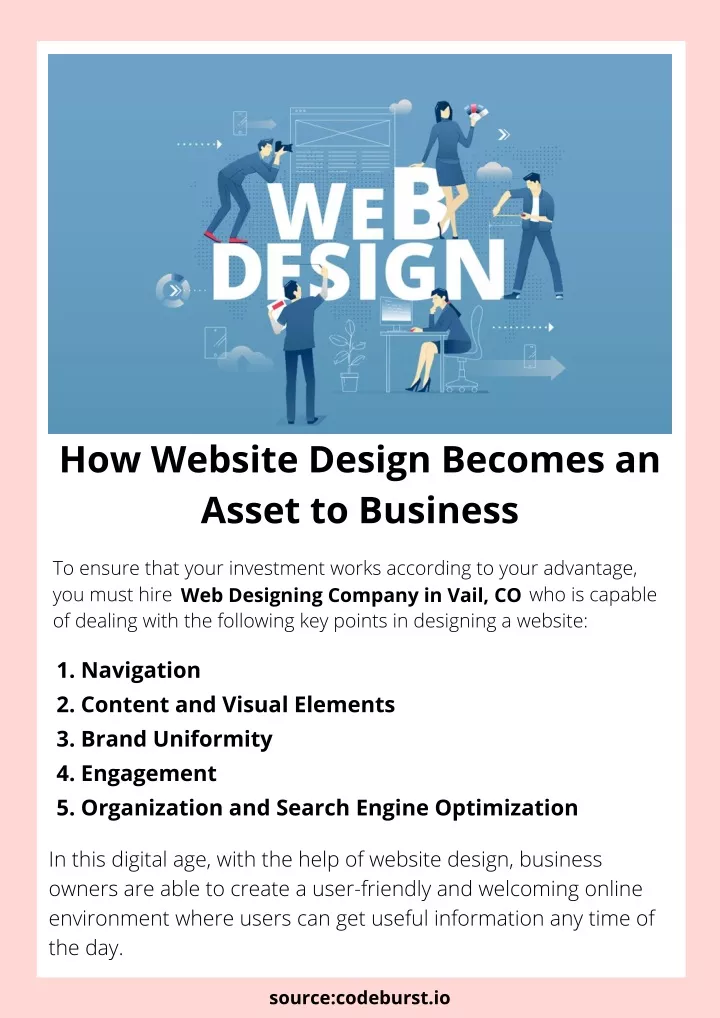 how website design becomes an asset to business