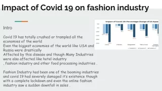 Impact of Covid 19 on Fashion and Apparel Industry