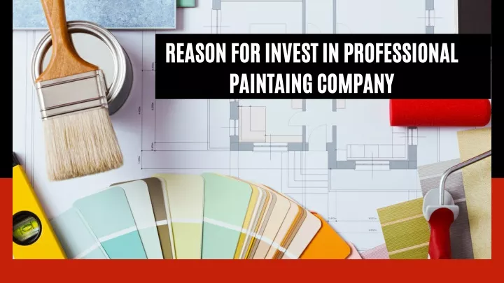 reason for invest in professional paintaing