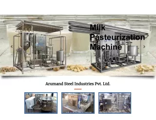 Dairy Plant Machinery