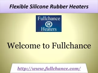 Flexible Silicone Rubber Heaters