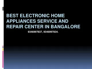 Blue Star Washing Machine Service Center in Bangalore