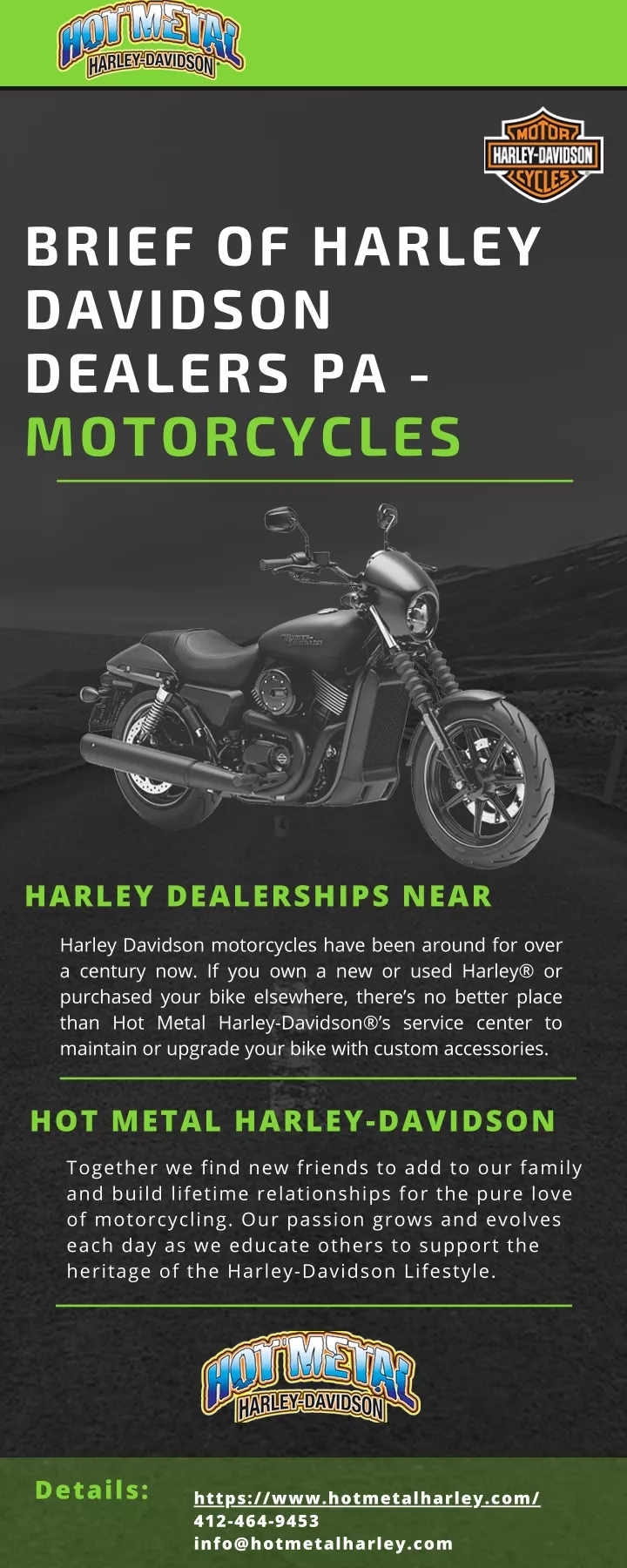 brief of harley davidson dealers pa motorcycles