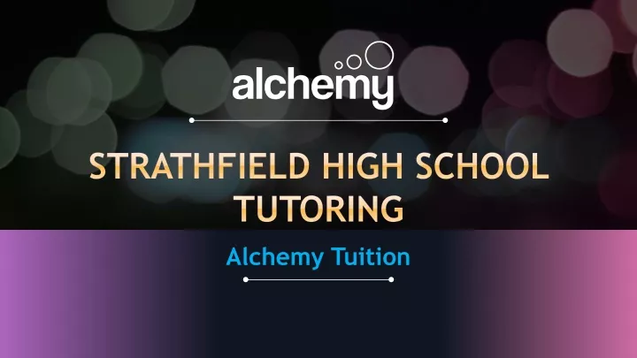 strathfield high school tutoring