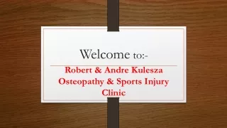 welcome to