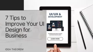 7 tips to improve your ui design for business