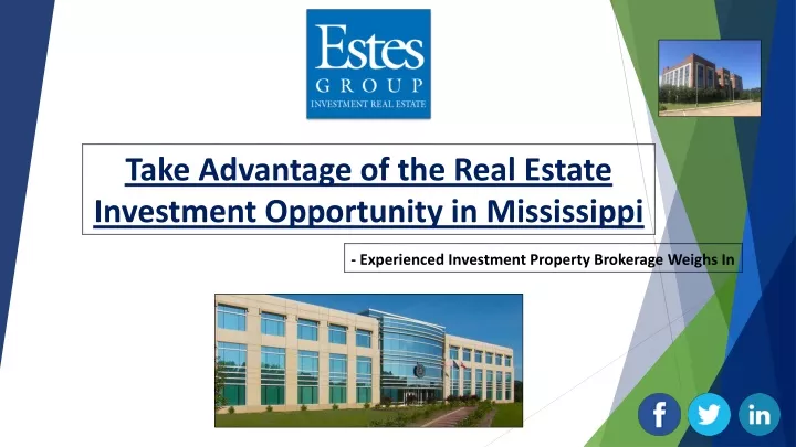 take advantage of the real estate investment