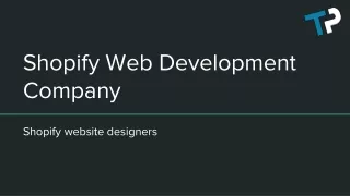 shopify web development company