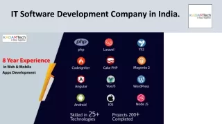 IT Software Development Company in India