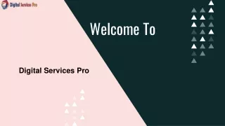 Digital Services Pro