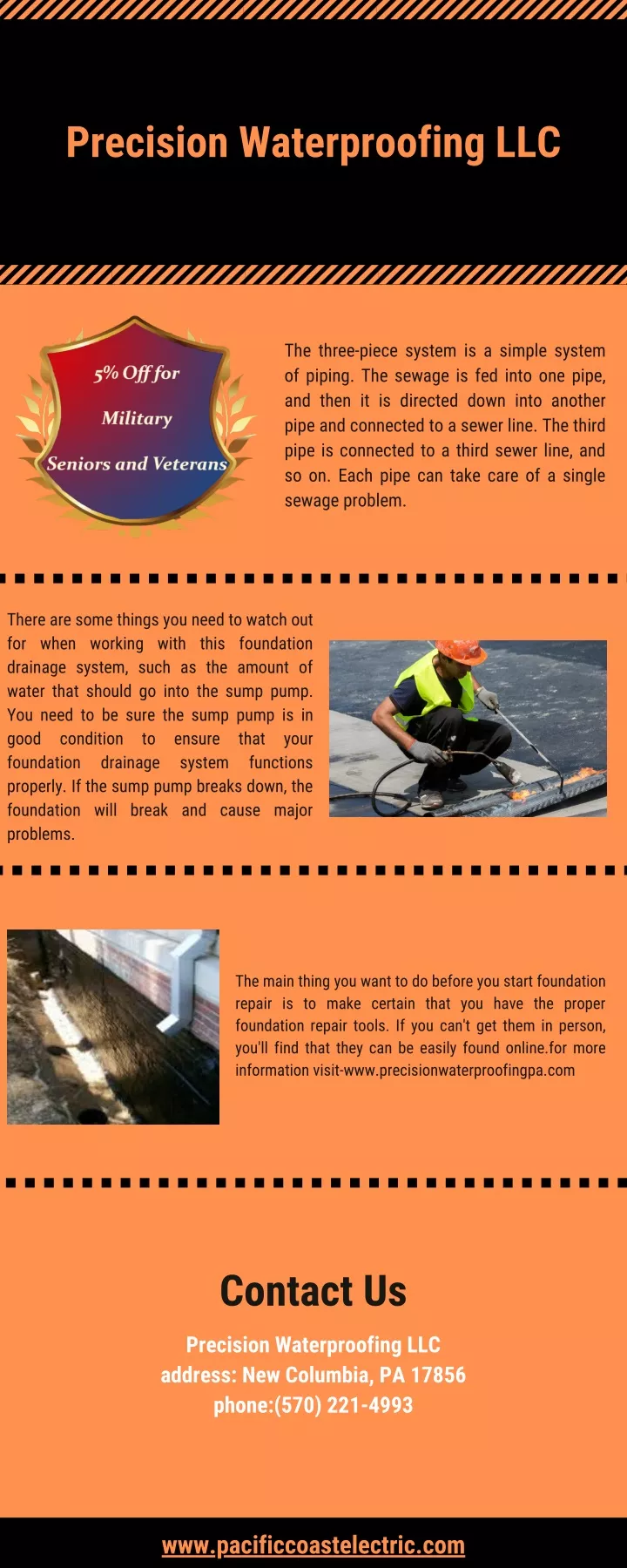 precision waterproofing llc