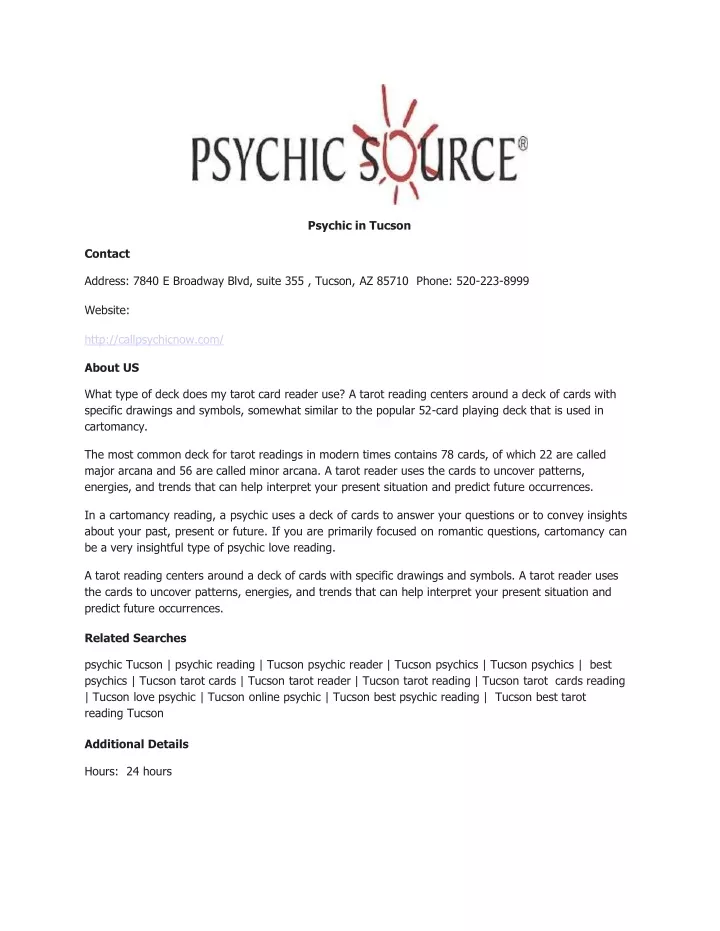 psychic in tucson