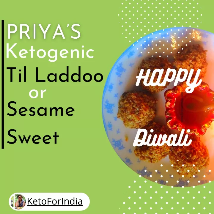 ketogenic til laddoo or sesame sweet