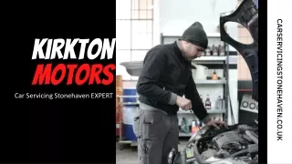 Experts offering car servicing in Stonehaven: Kirkton Motors