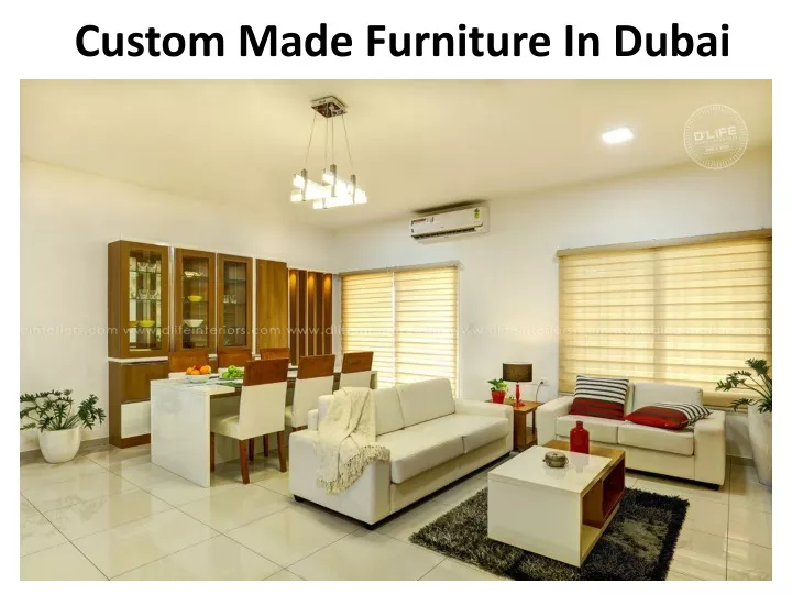 custom made furniture in dubai