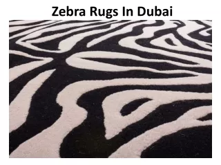 zebra rugs in dubai