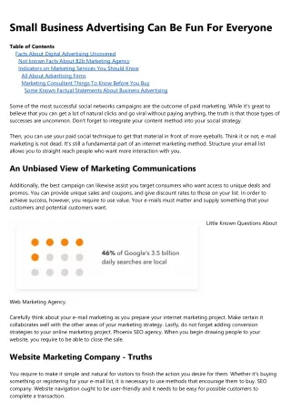 small business advertising can be fun for everyone