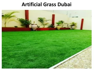 artificial grass dubai