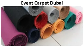 event carpet dubai