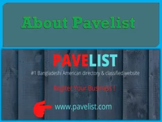 About Pavelist