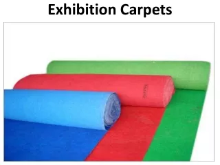 exhibition carpets