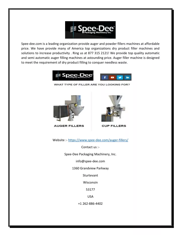 spee dee com is a leading organization provide
