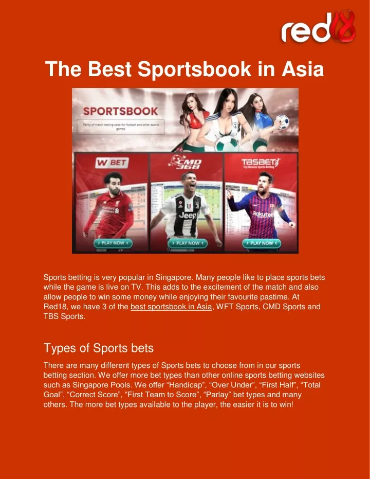 the best sportsbook in asia