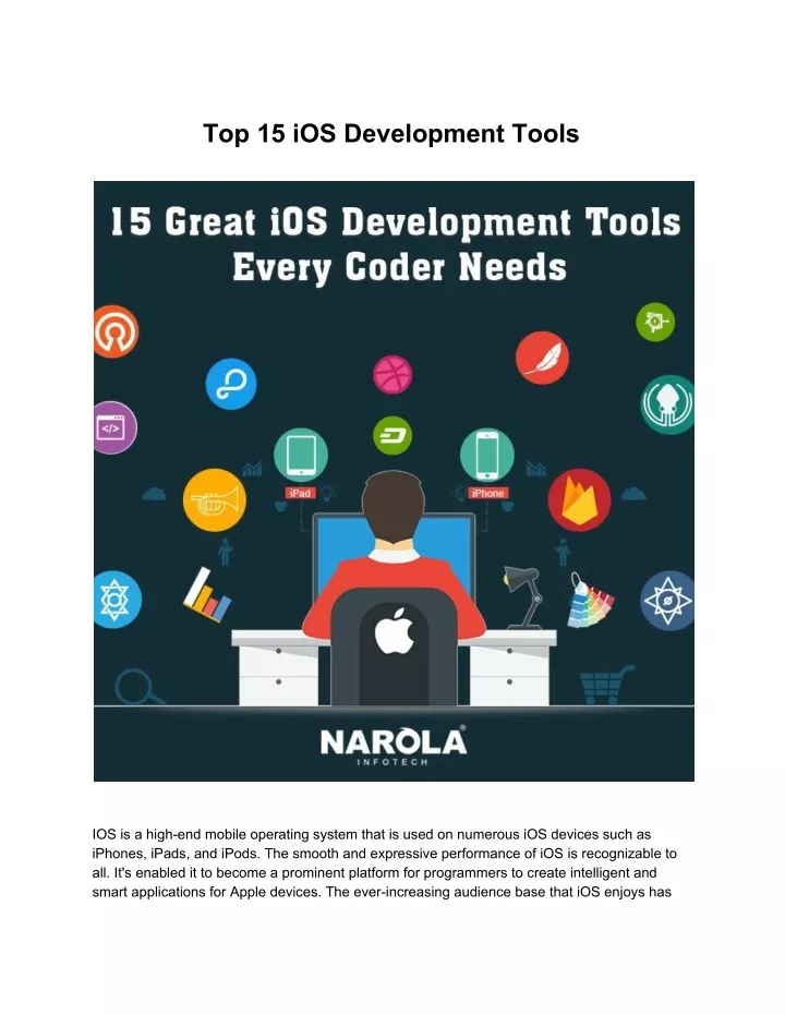top 15 ios development tools
