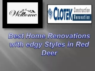 Renovations Red Deer