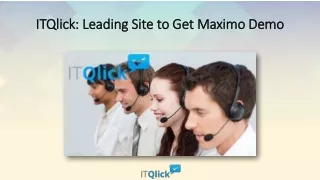 ITQlick: Leading Site to Get Maximo Demo
