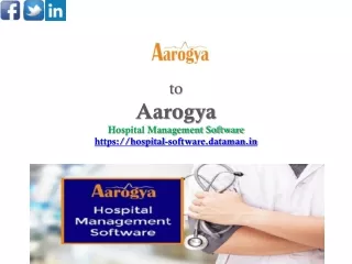 Healthcare Medical Software In India | Hospital Management Software