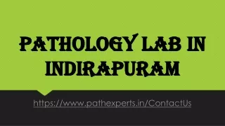 pathology lab in indirapuram