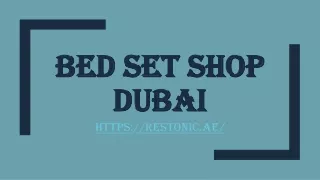 bed set shop dubai