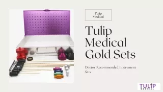The Tulip Medical Gold Standard Facial Set