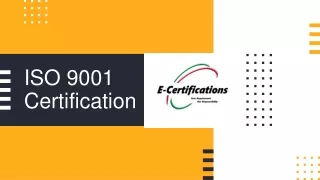 ISO 9001 Standard | Fast ISO 9001 Certification