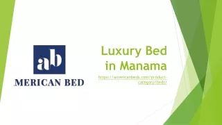 luxury bed in manama