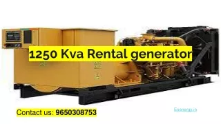 1250 kVA Genset for sale