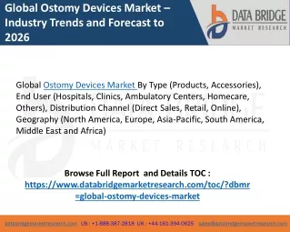 global ostomy devices market industry trends
