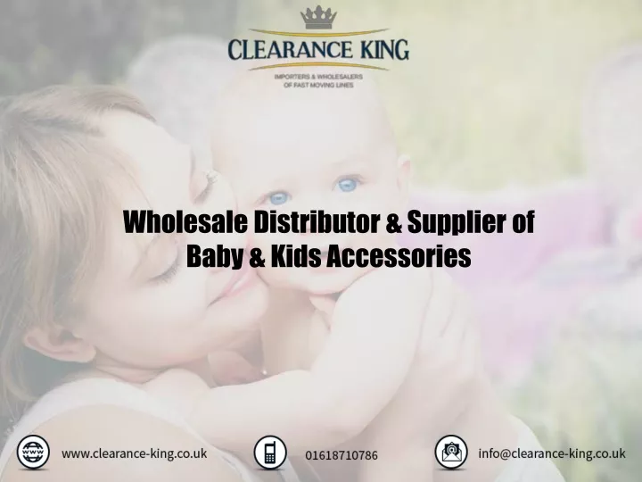 wholesale distributor supplier of baby kids