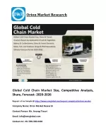 Global Cold Chain Market - slide 1
