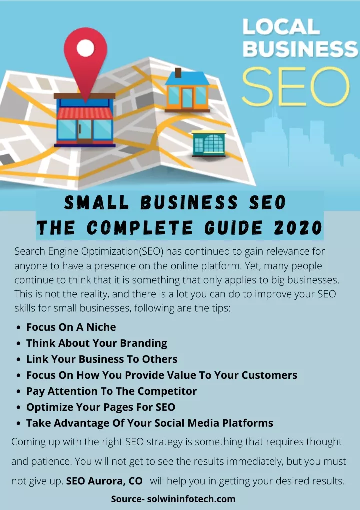 small business seo the complete guide 2020