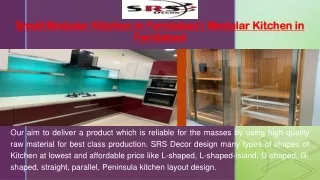 Small Modular Kitchen in Faridabad | Modular Kitchen in Faridabad