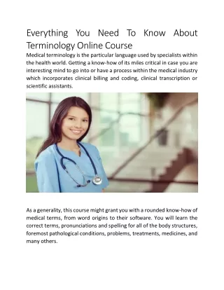 everything you need to know about terminology