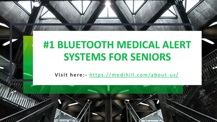 1 bluetooth medical alert systems for seniors