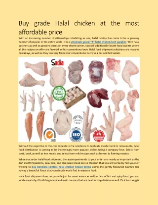 Grade A Halal Brazilian Chicken Paws for sale | Brazilian Chicken Brands