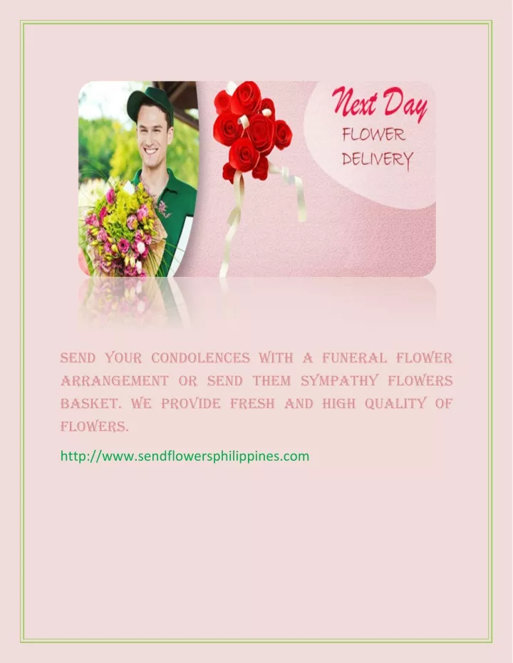 send your condolences with a funeral flower
