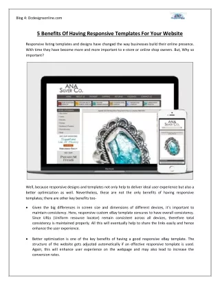 blog 4 ocdesignsonline com 5 benefits of having